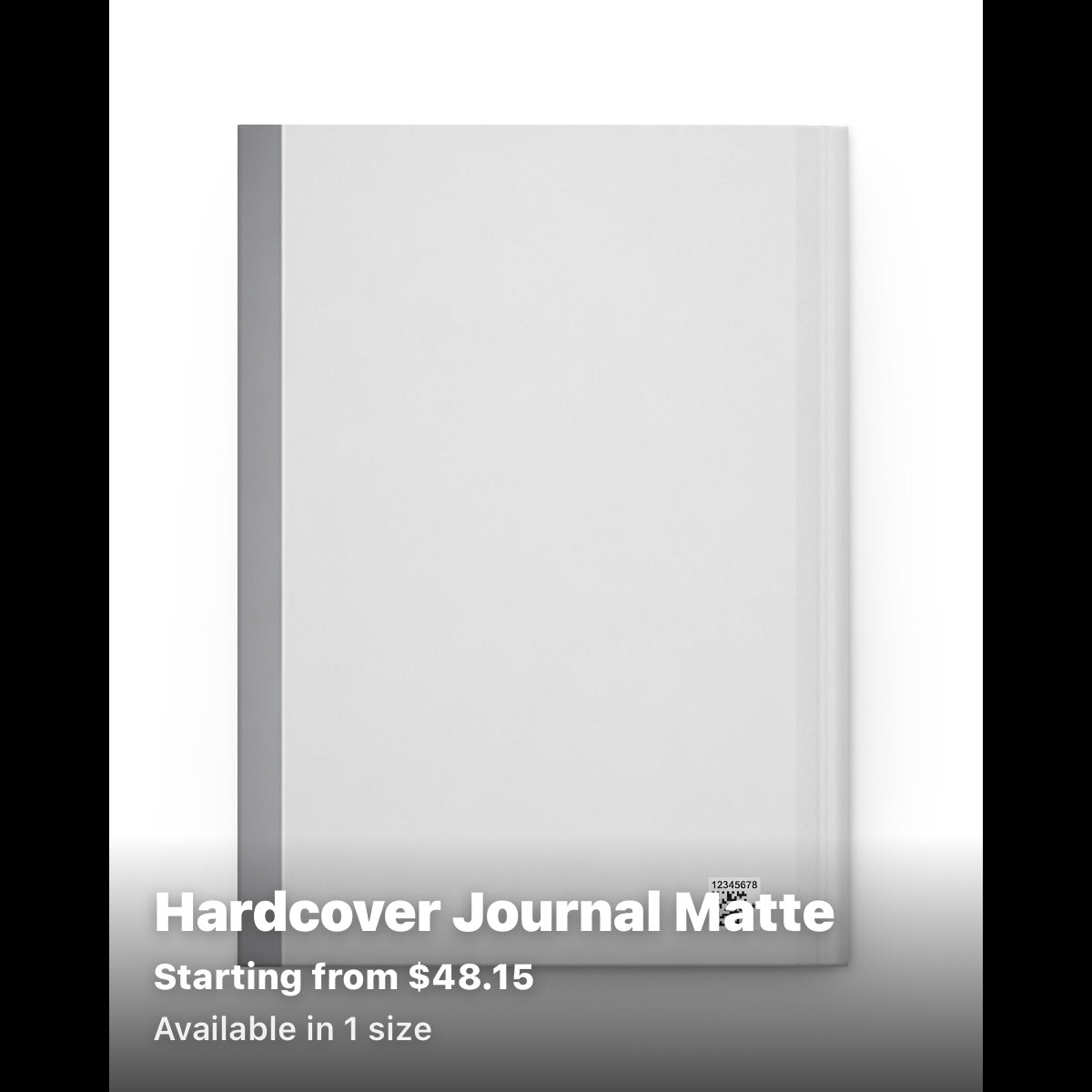 Hardcover journals Matte