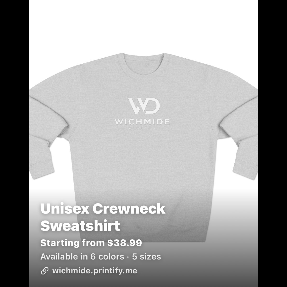 Wichmide Digital Premium Crewneck