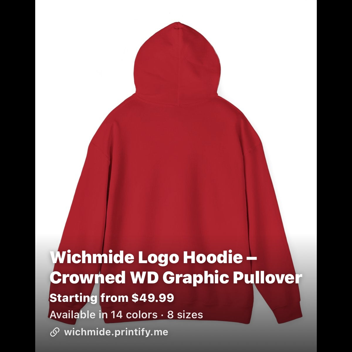 Wichmide logo Hoddies