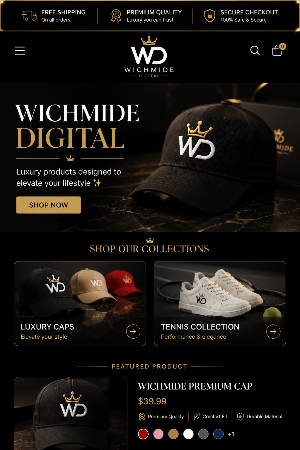Luxury Caps