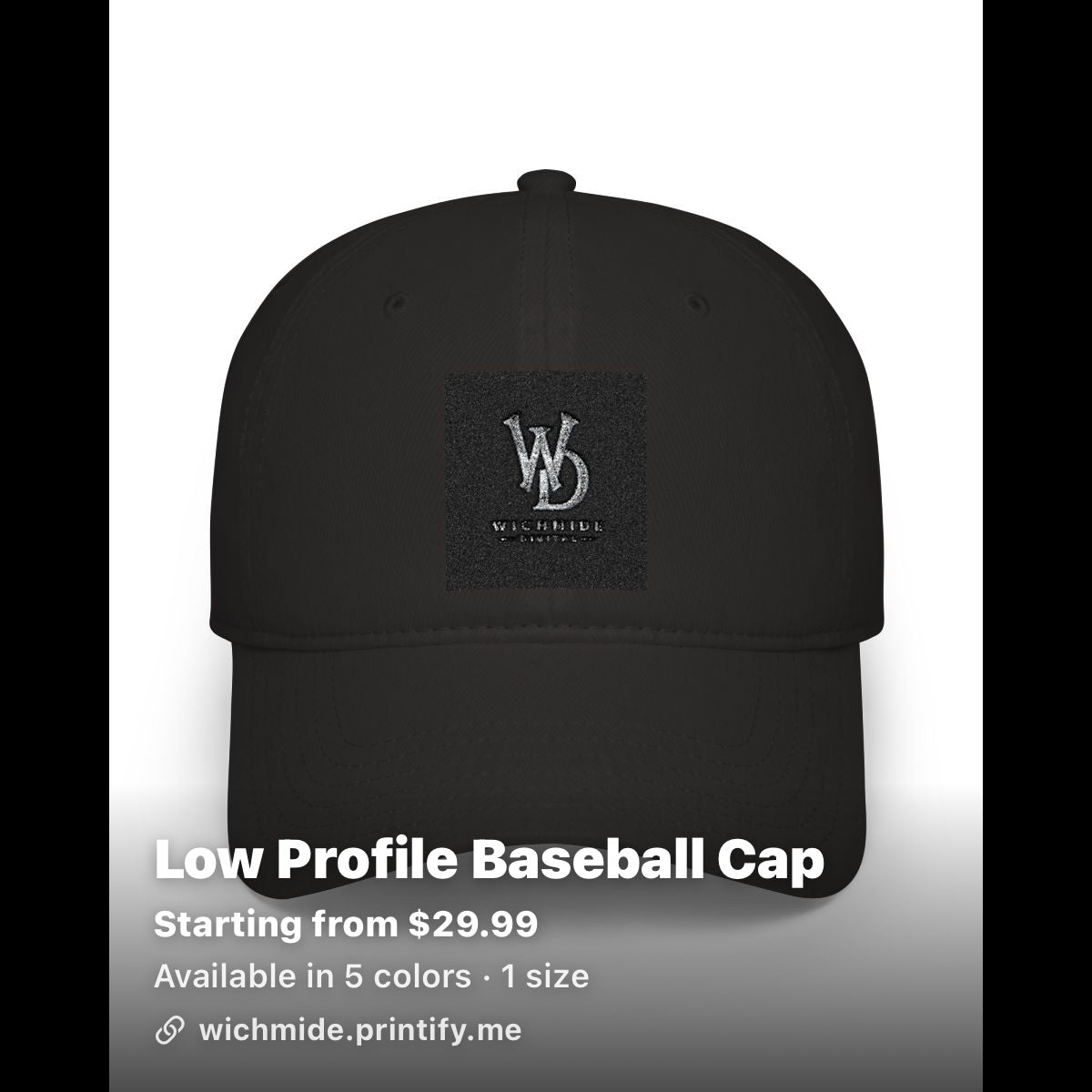 Wichmide Digital Képi – Premium Streetwear Cap, Stylish & Comfortable Everyday Hat