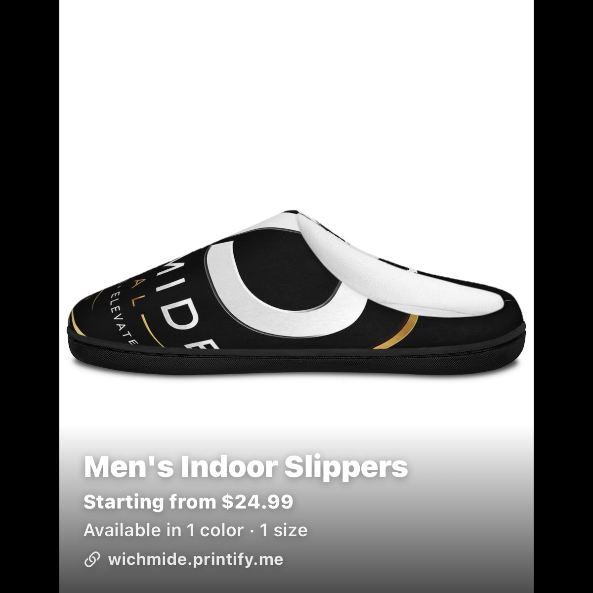 Wichmide Digital Luxury Indoor Slippers