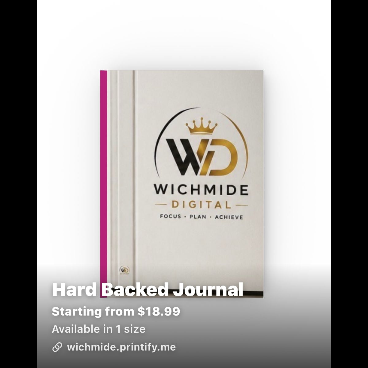 Hard Backed journal