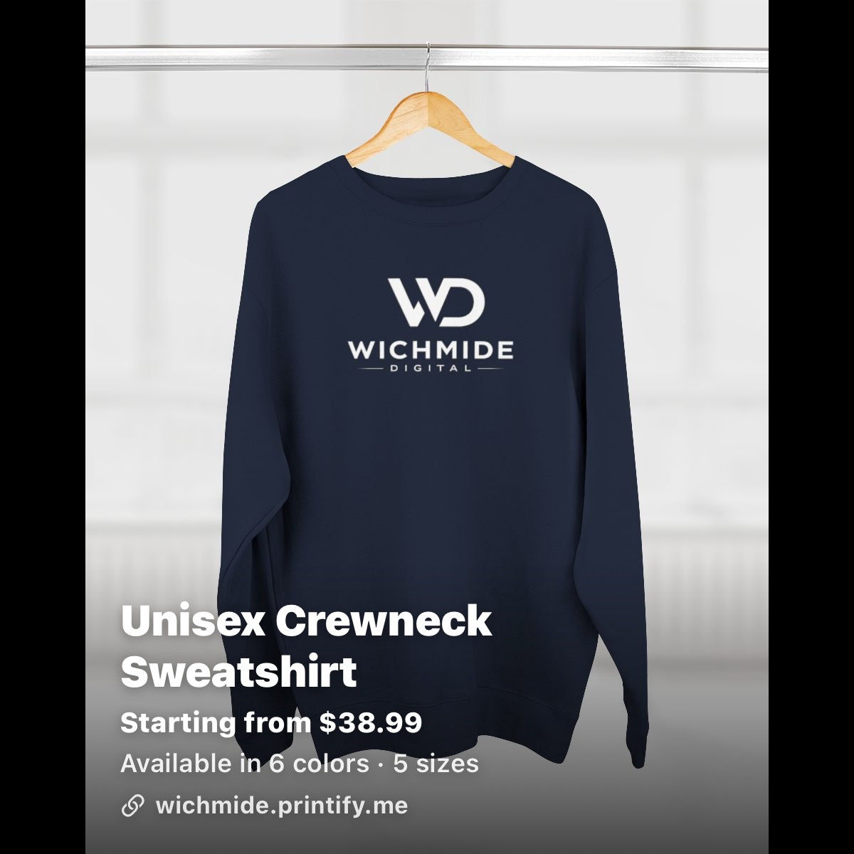 Wichmide Digital Premium Crewneck