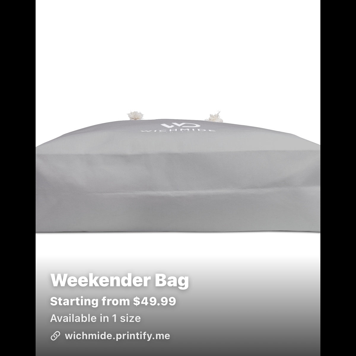 Wichmide Digital Luxury Weekender Bag
