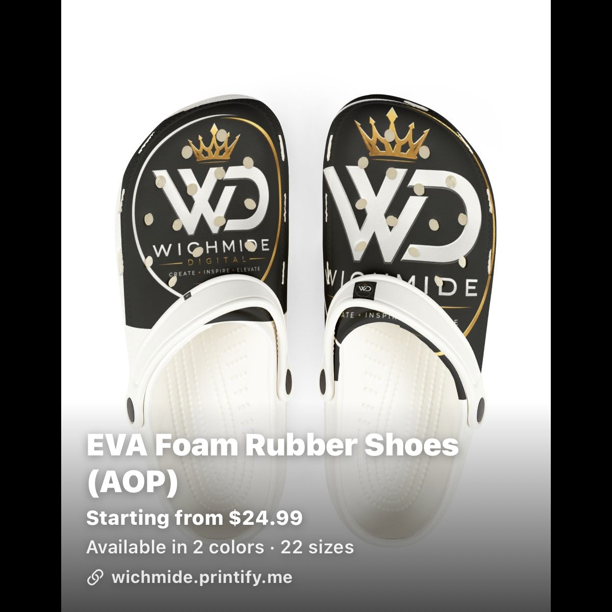 Wichmide Digital EVA Foam Clogs”