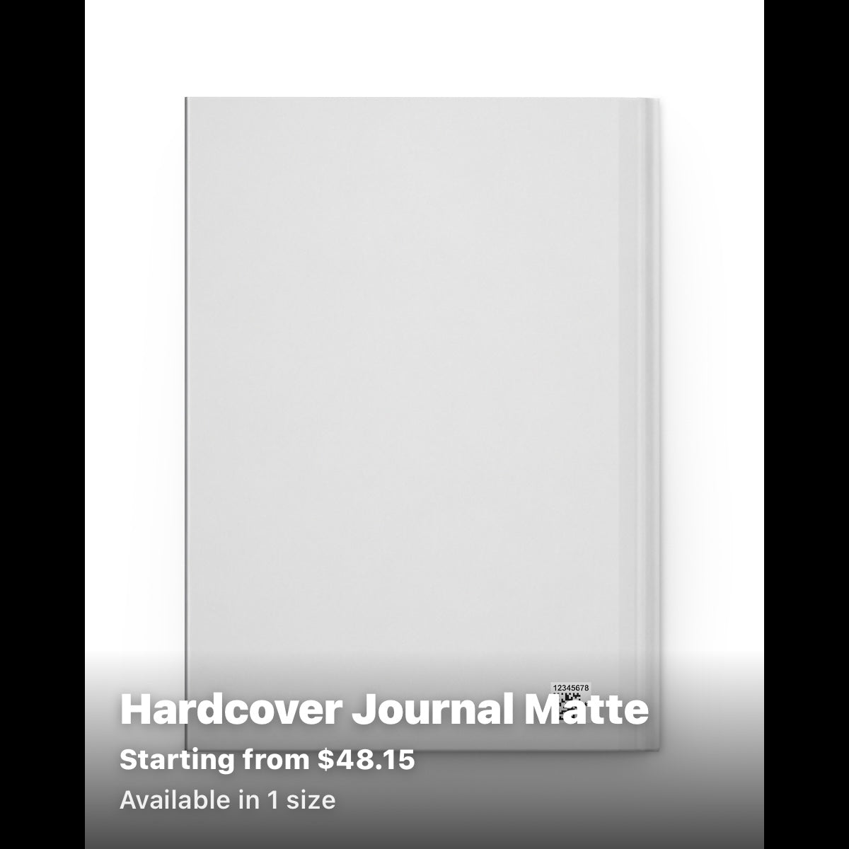 Hardcover journals Matte