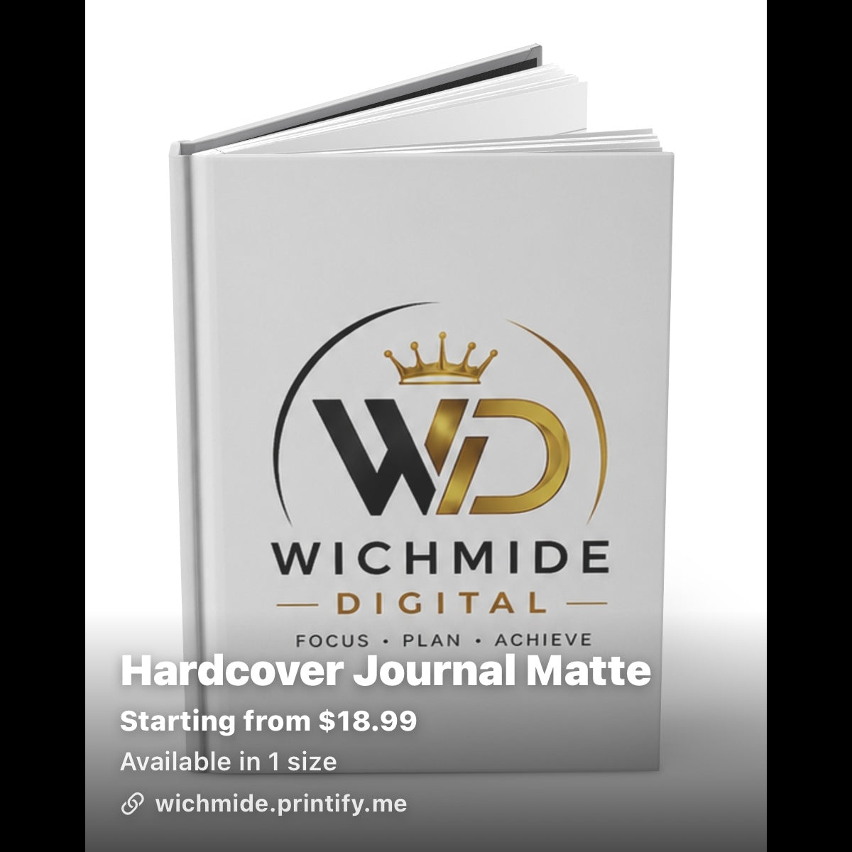 Hardcover journals Matte