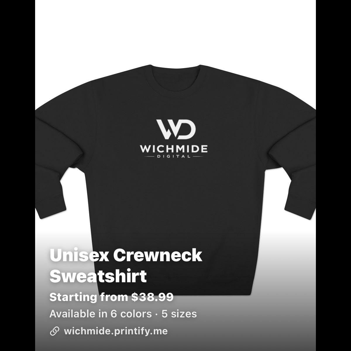 Wichmide Digital Premium Crewneck
