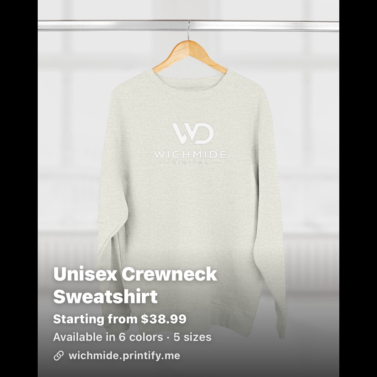 Wichmide Digital Premium Crewneck