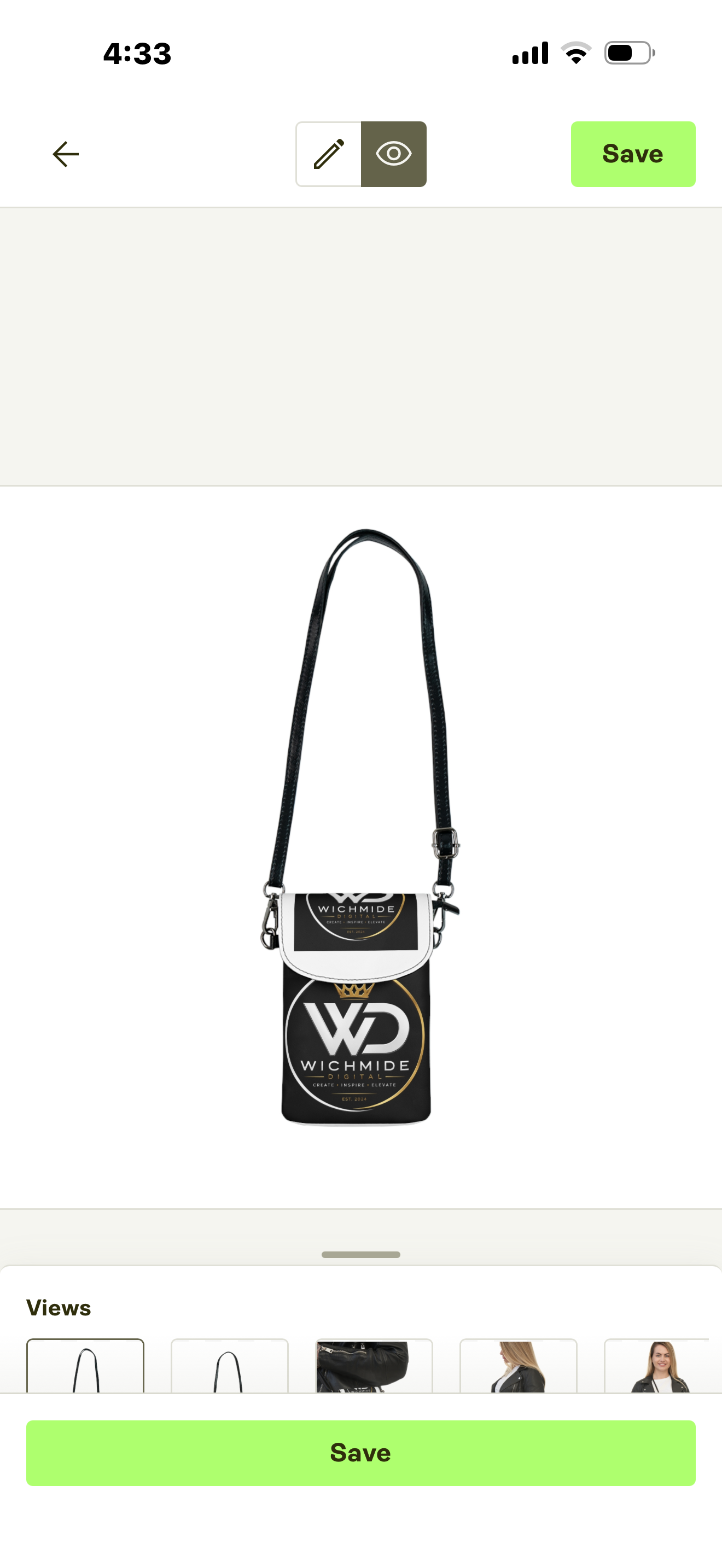 Wichmide small phone wallet