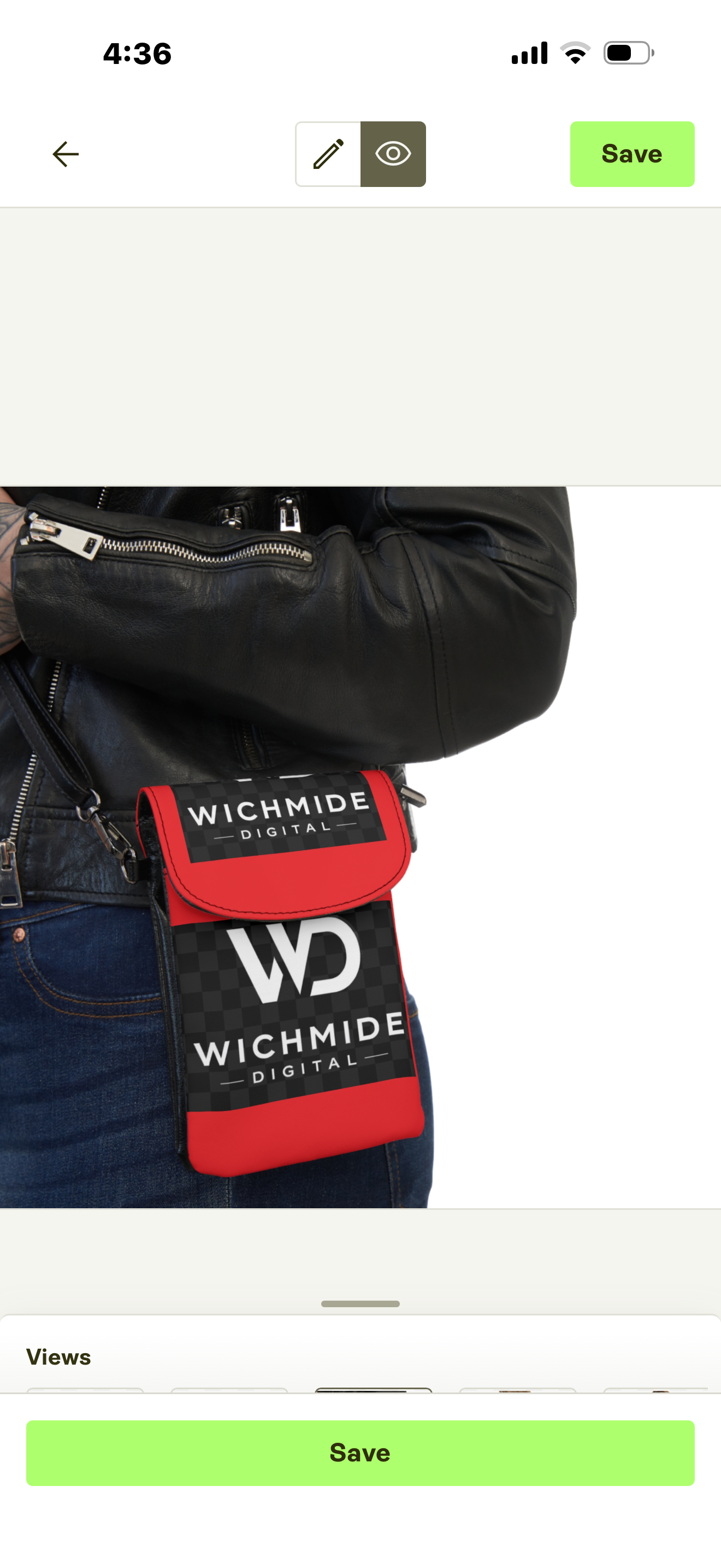 Wichmide small phone wallet