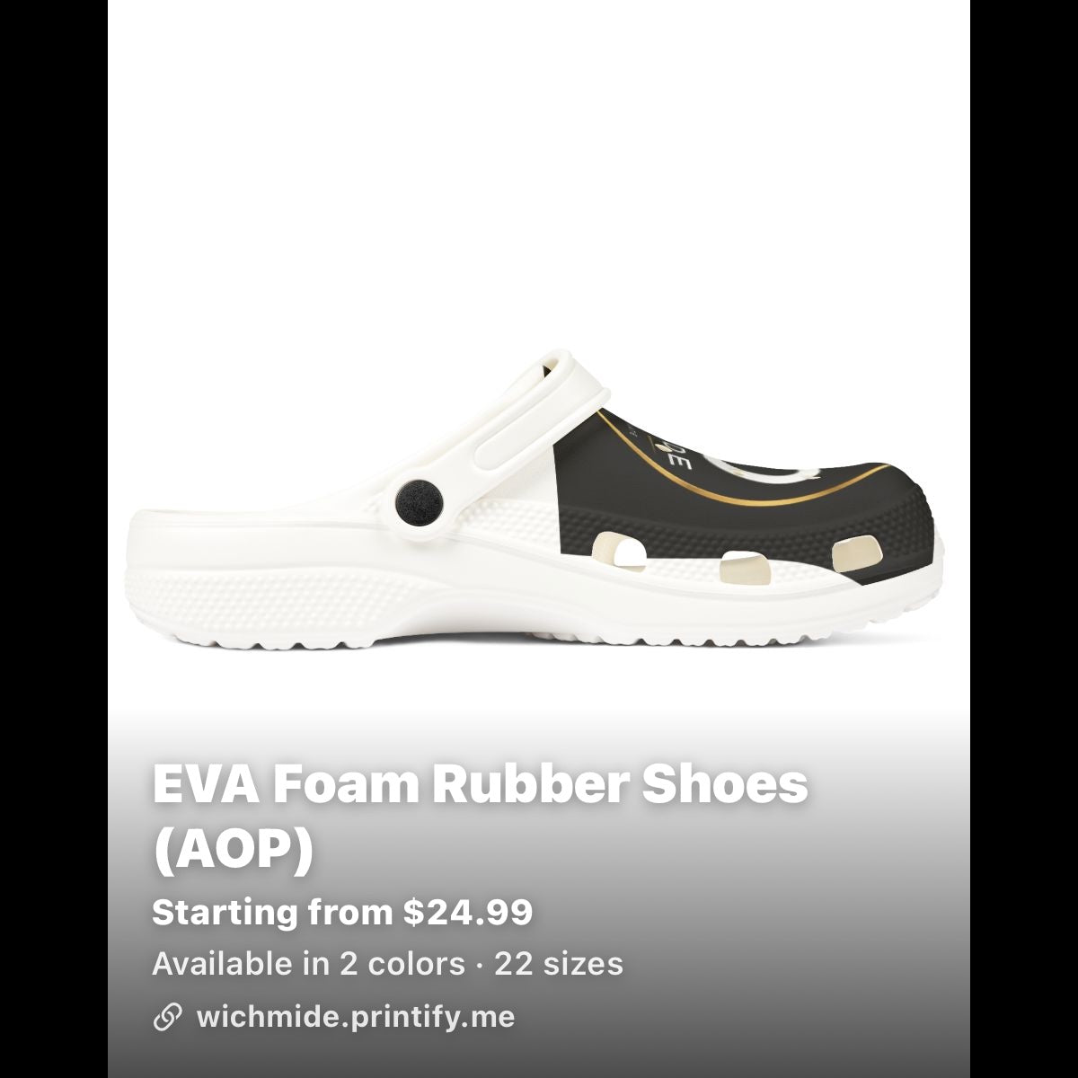 Wichmide Digital EVA Foam Clogs”