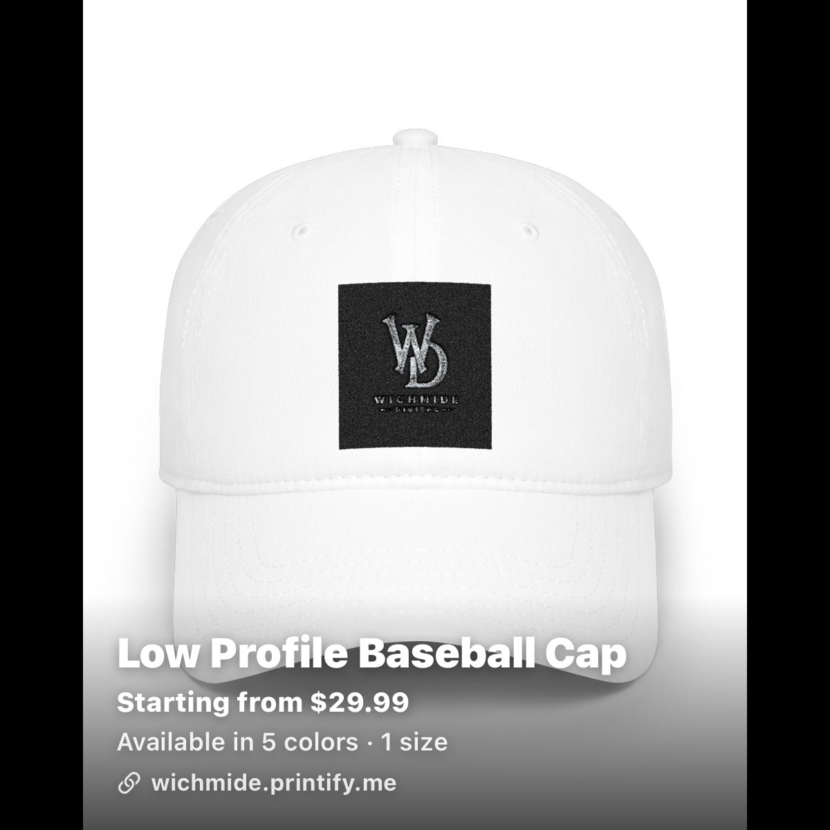Wichmide Digital Képi – Premium Streetwear Cap, Stylish & Comfortable Everyday Hat