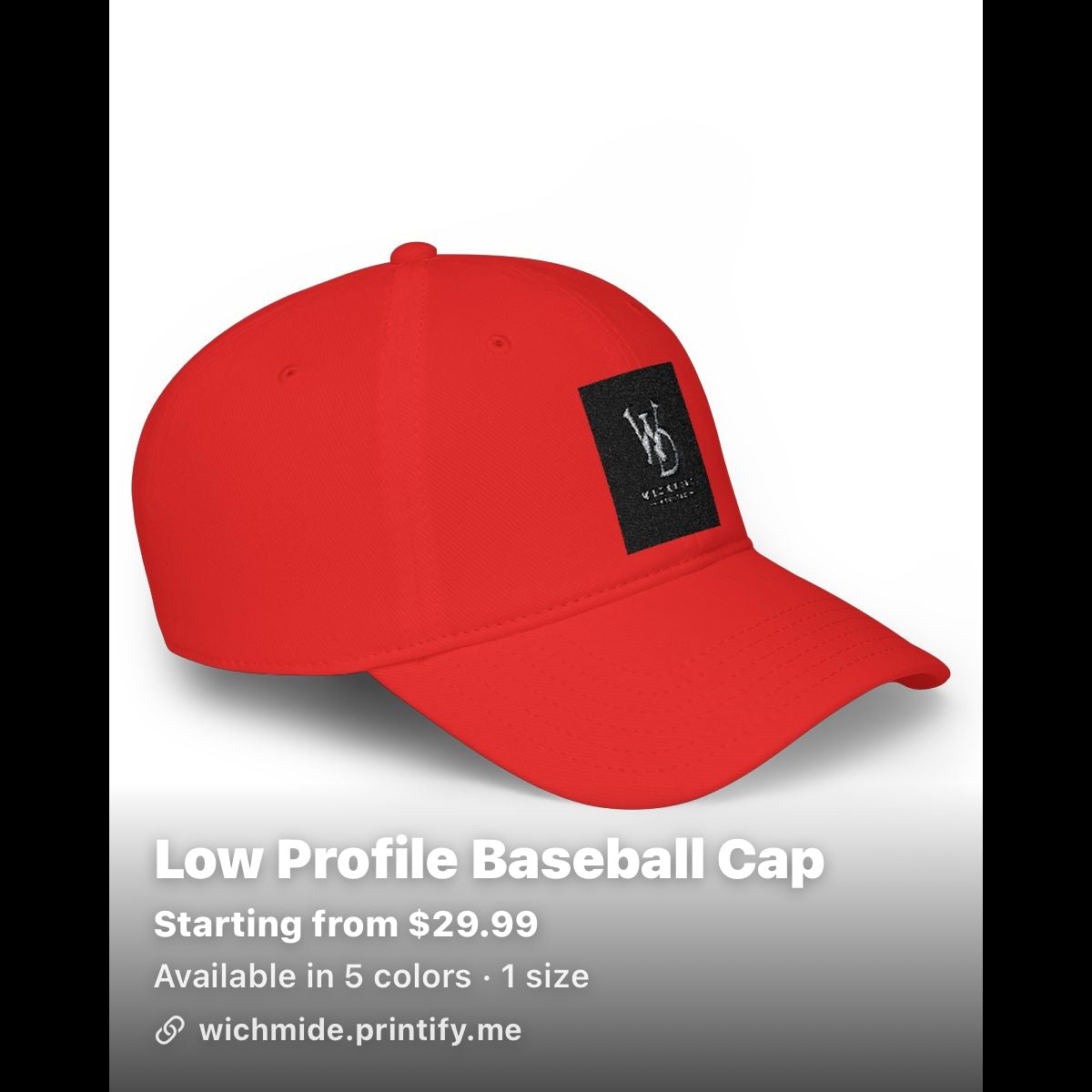 Wichmide Digital Képi – Premium Streetwear Cap, Stylish & Comfortable Everyday Hat