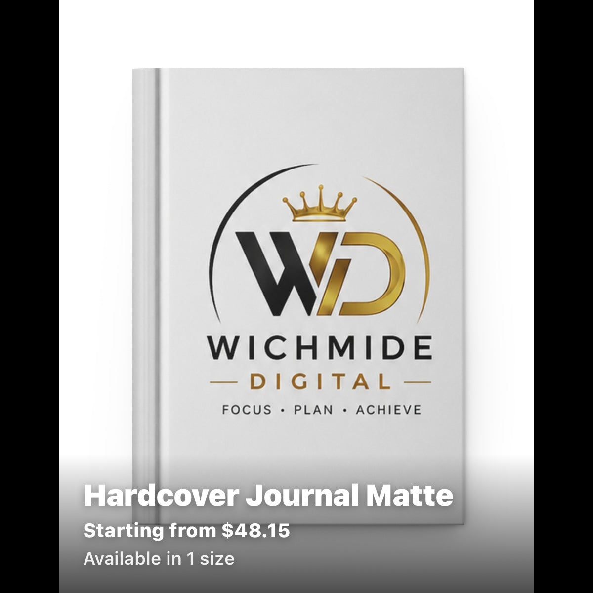 Hardcover journals Matte