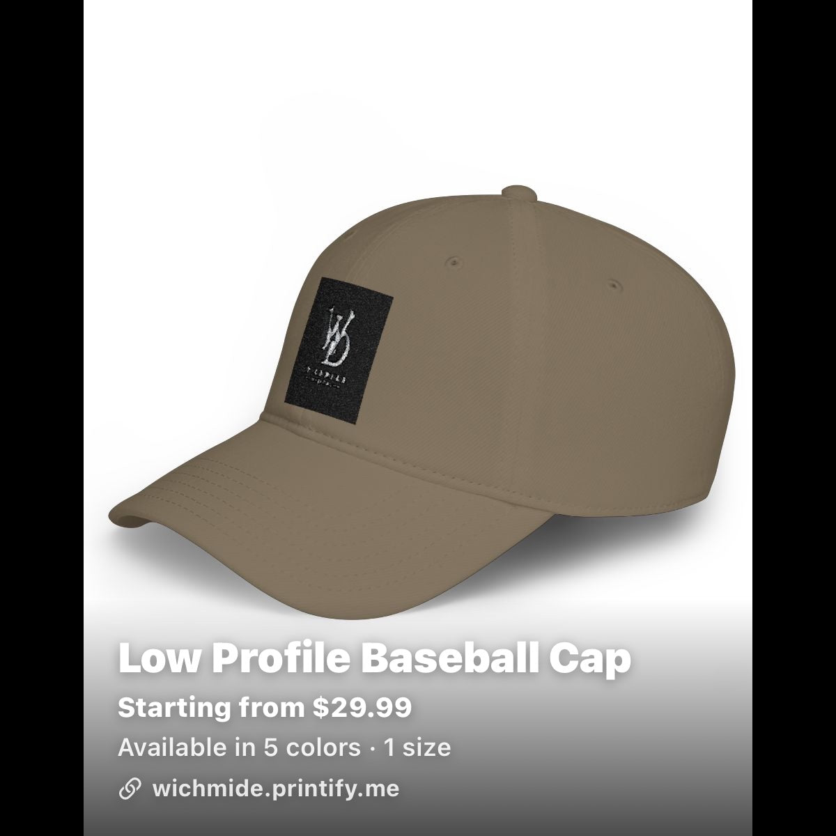 Wichmide Digital Képi – Premium Streetwear Cap, Stylish & Comfortable Everyday Hat