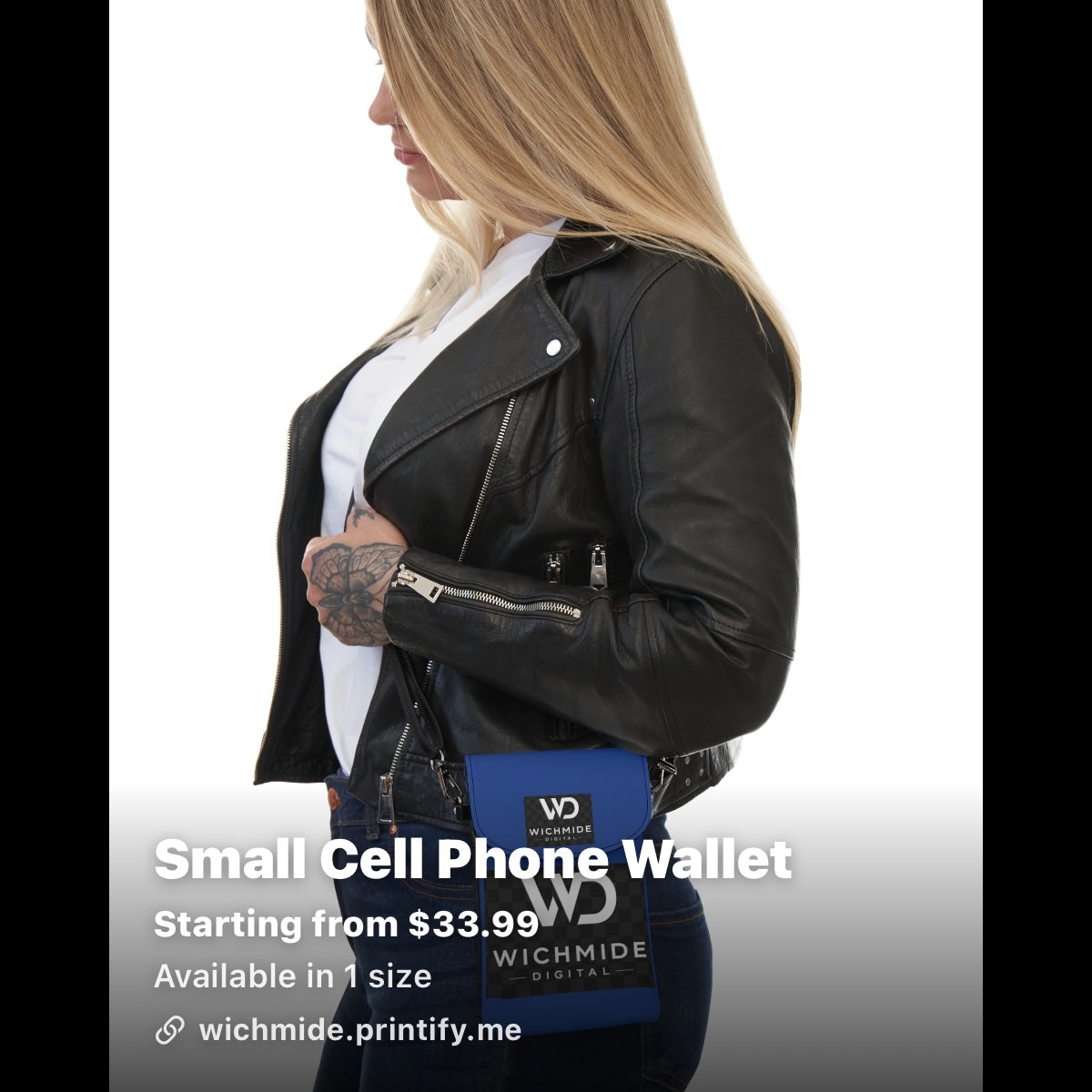 Wichmide small phone wallet