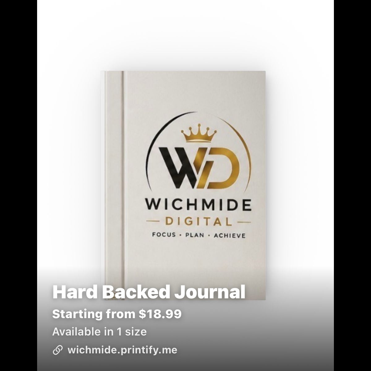 Hard Backed journal