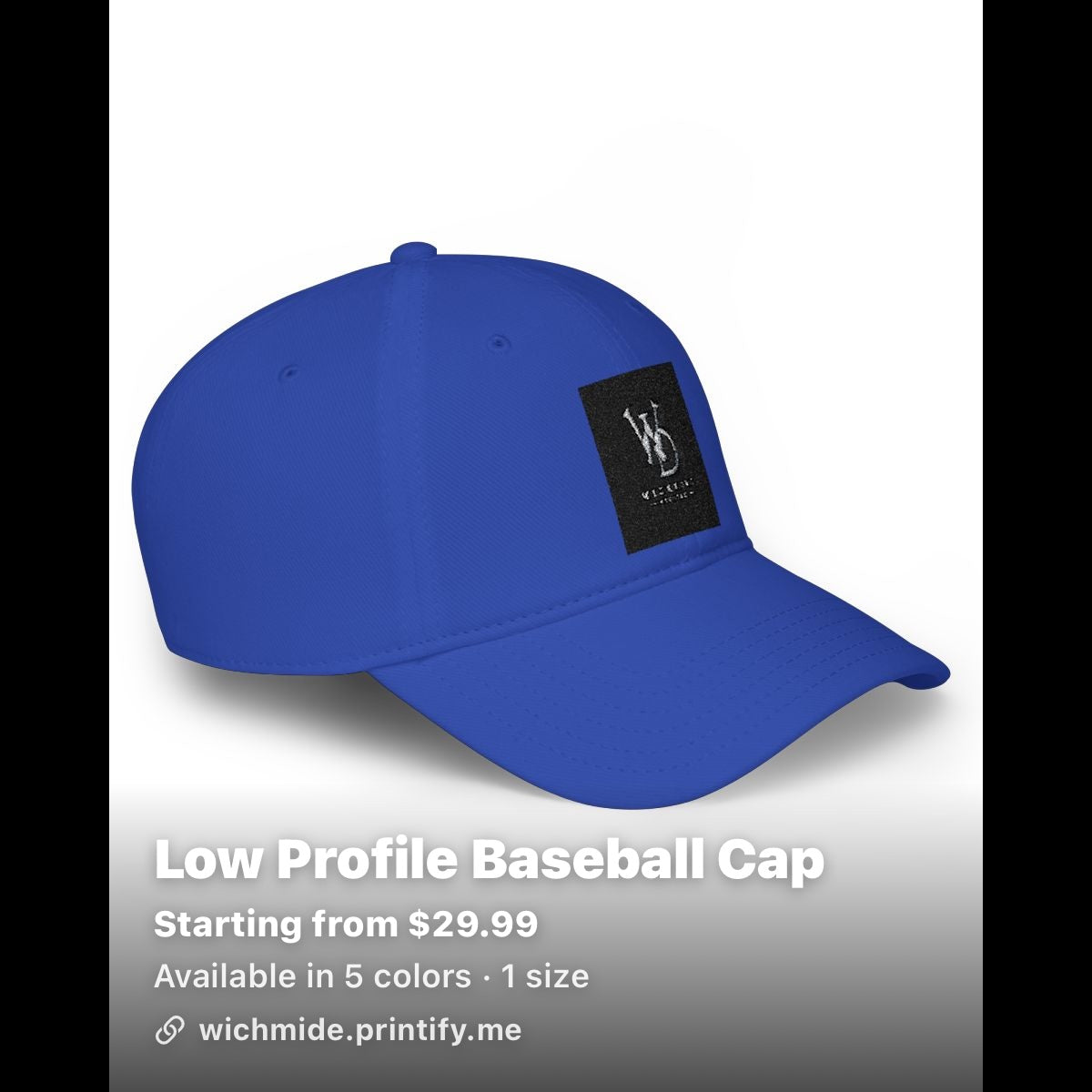 Wichmide Digital Képi – Premium Streetwear Cap, Stylish & Comfortable Everyday Hat