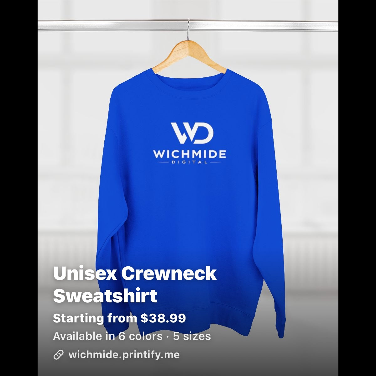 Wichmide Digital Premium Crewneck