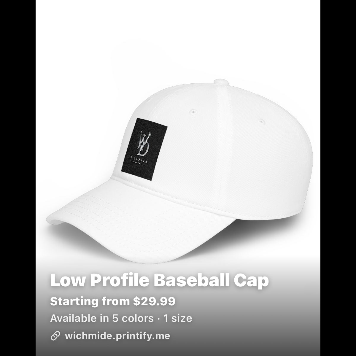 Wichmide Digital Képi – Premium Streetwear Cap, Stylish & Comfortable Everyday Hat