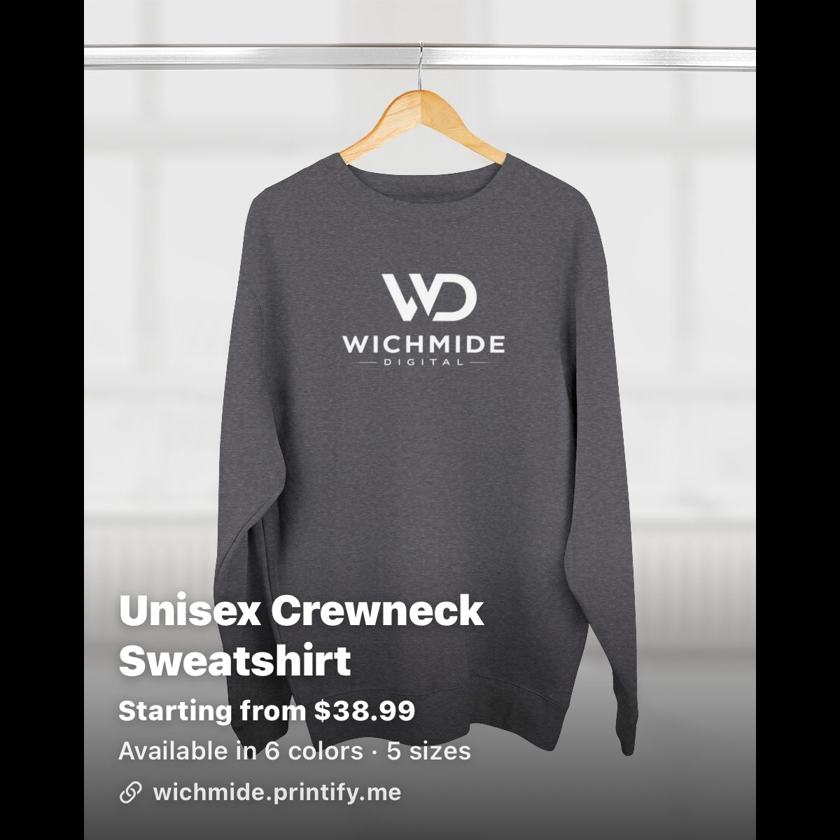 Wichmide Digital Premium Crewneck