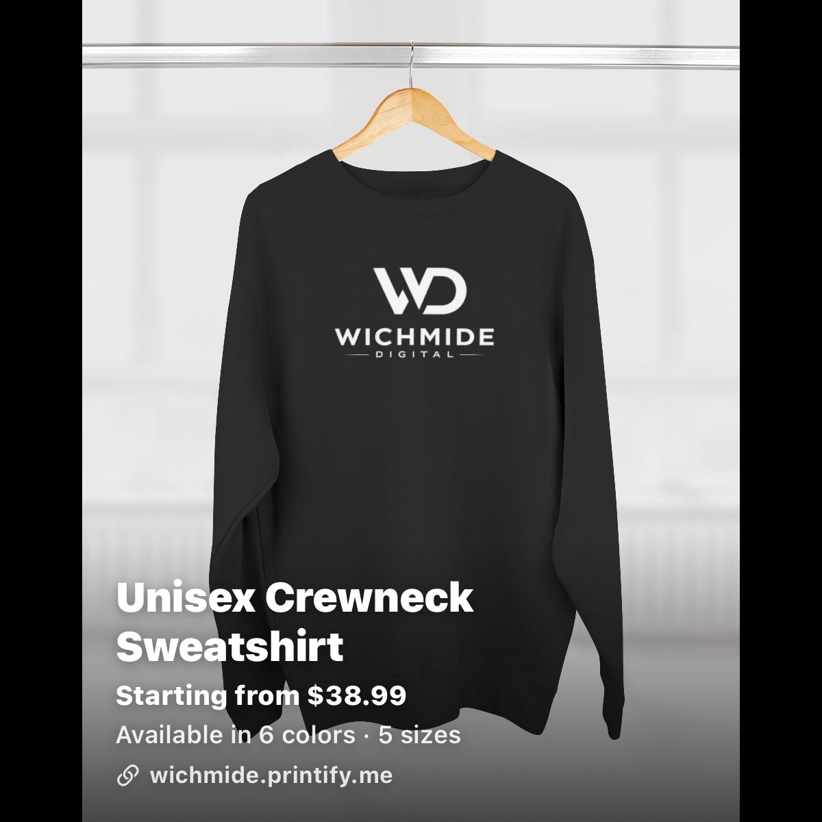 Wichmide Digital Premium Crewneck