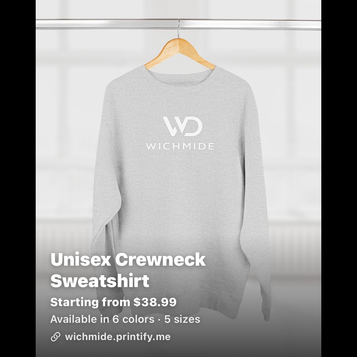 Wichmide Digital Premium Crewneck
