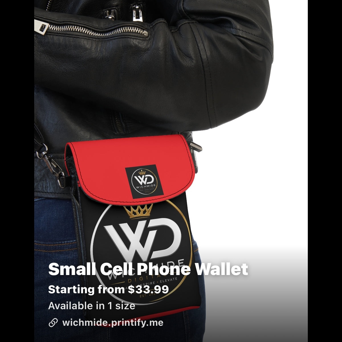 Wichmide small phone wallet