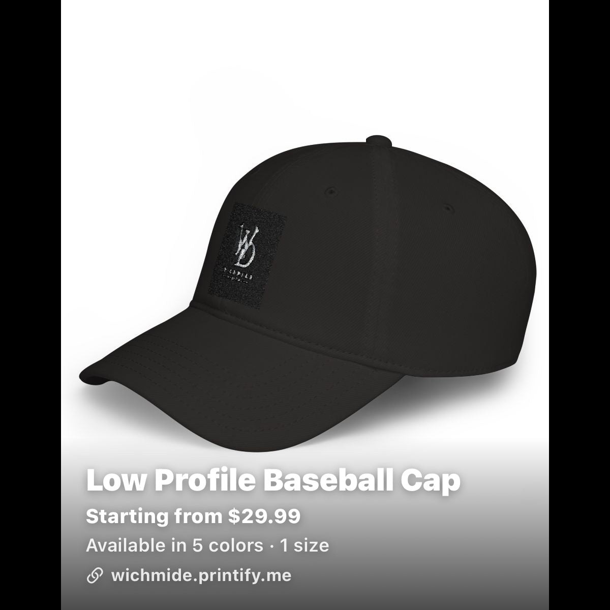 Wichmide Digital Képi – Premium Streetwear Cap, Stylish & Comfortable Everyday Hat