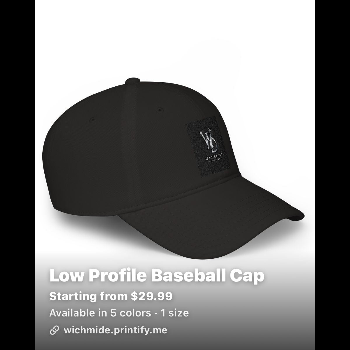 Wichmide Digital Képi – Premium Streetwear Cap, Stylish & Comfortable Everyday Hat
