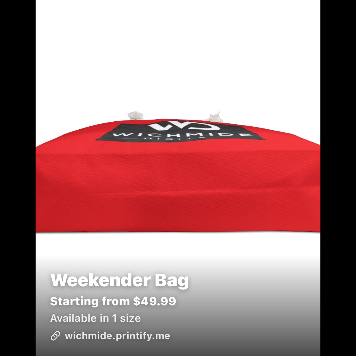 Wichmide Digital Luxury Weekender Bag