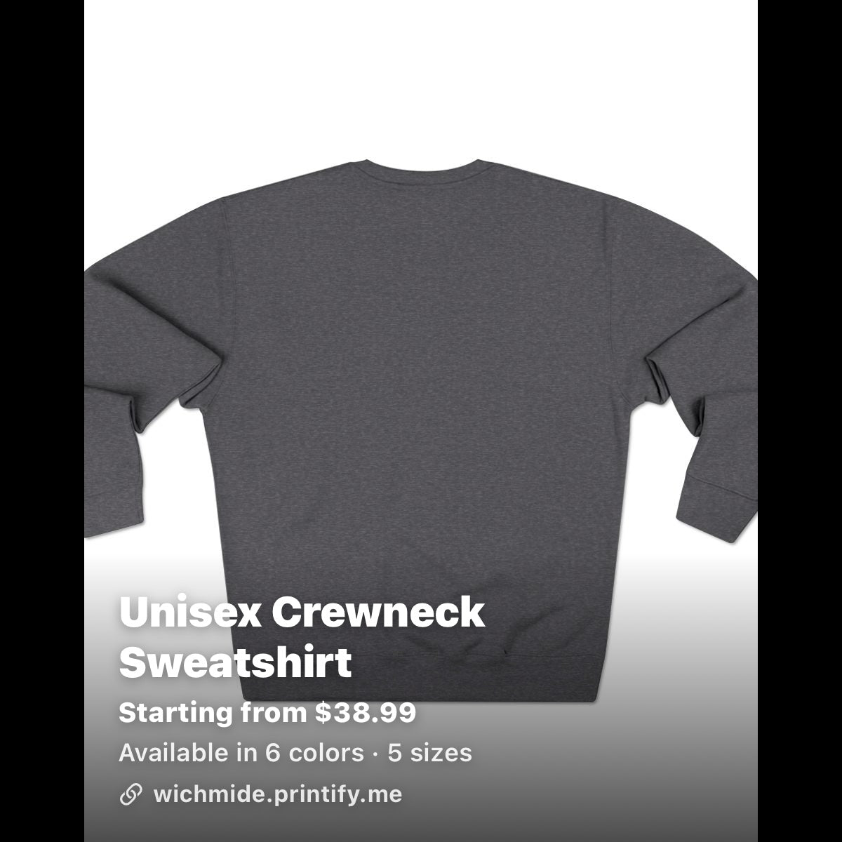 Wichmide Digital Premium Crewneck