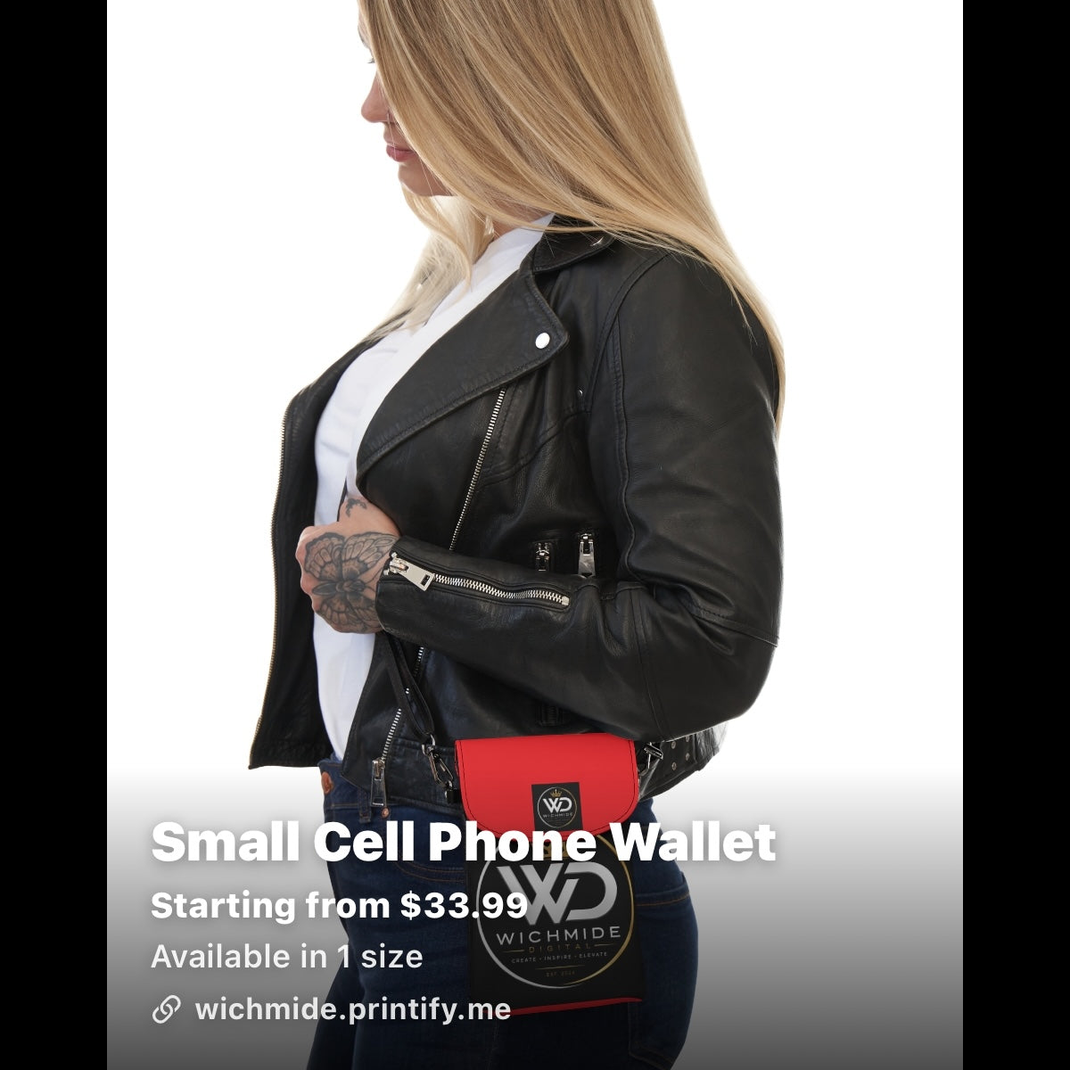 Wichmide small phone wallet