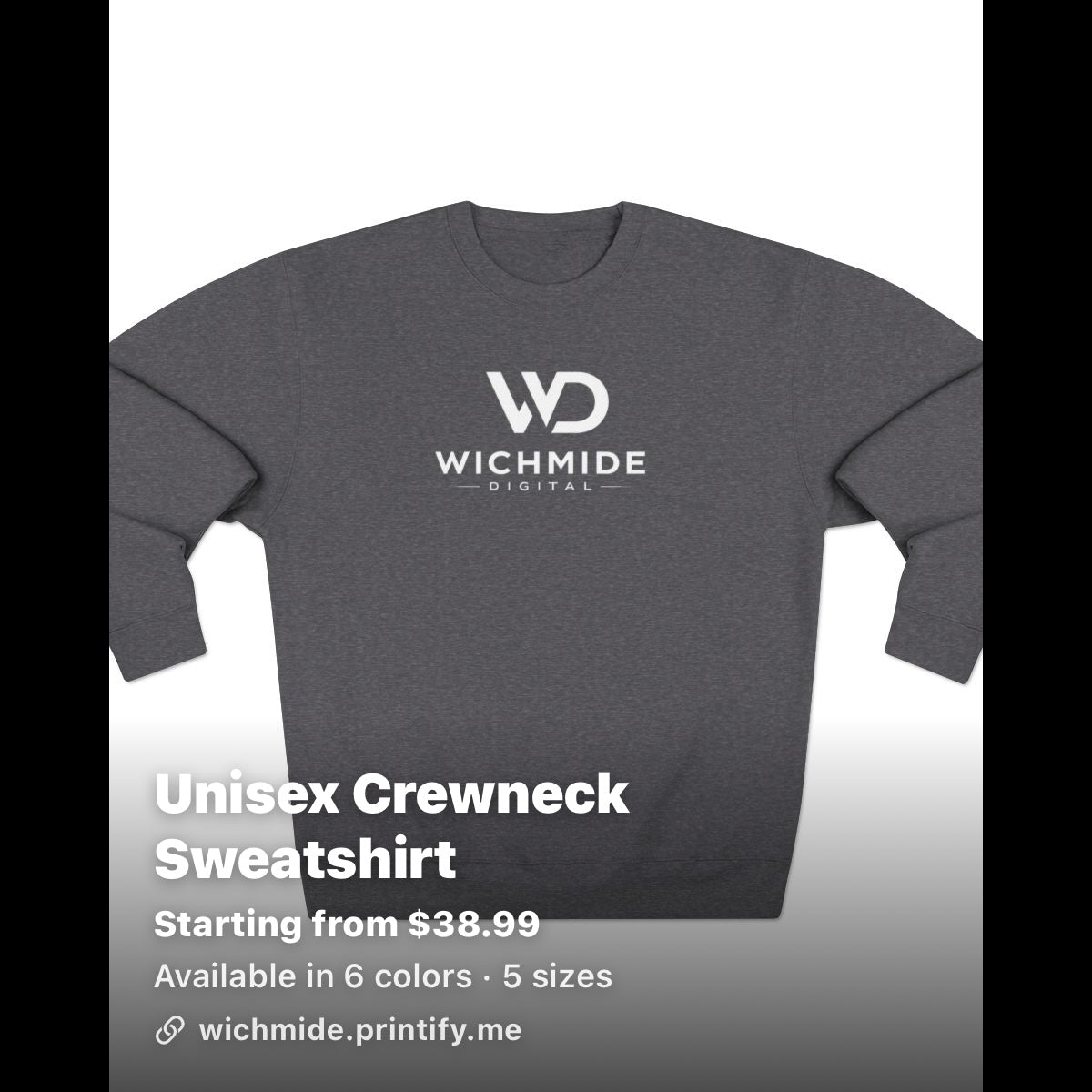 Wichmide Digital Premium Crewneck