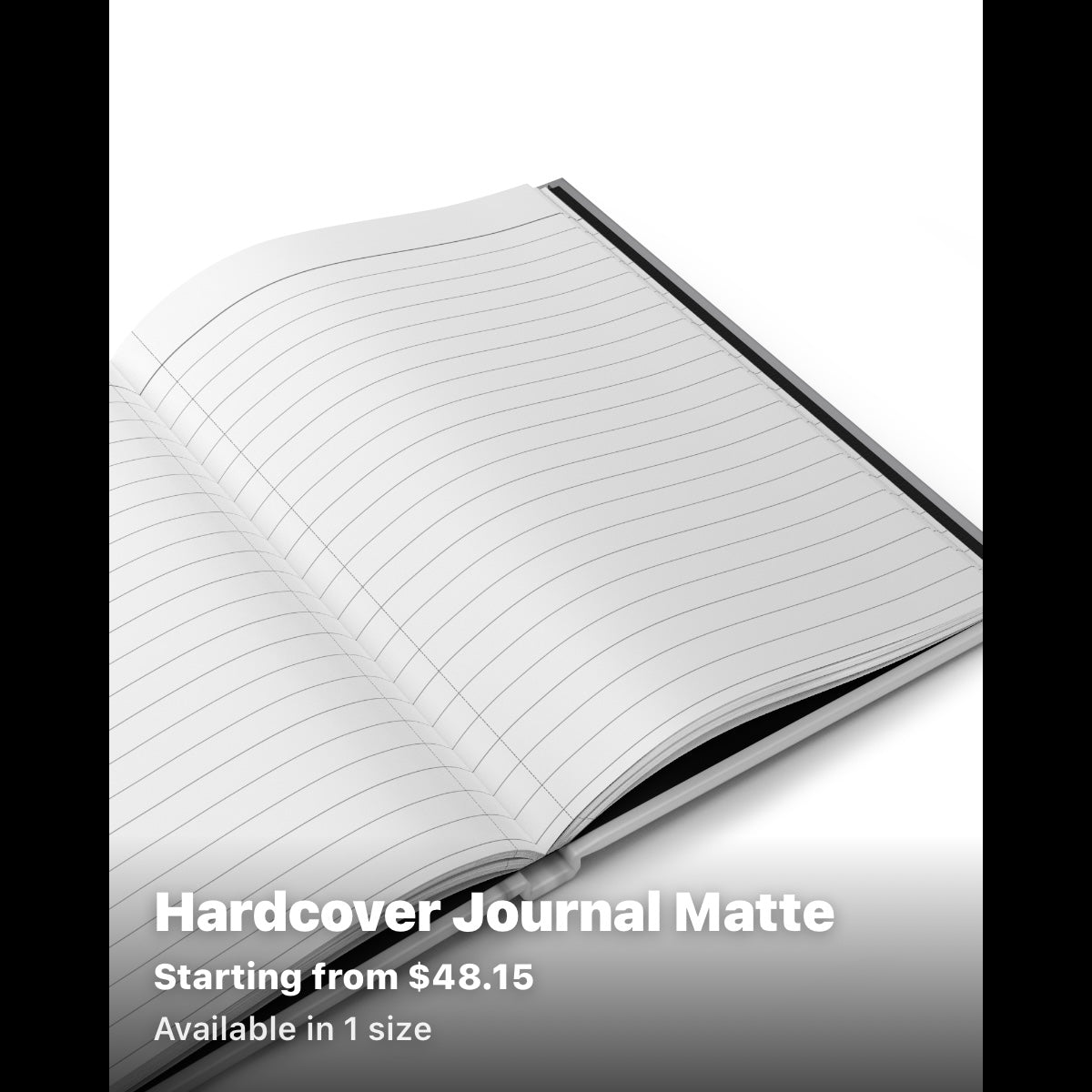 Hardcover journals Matte