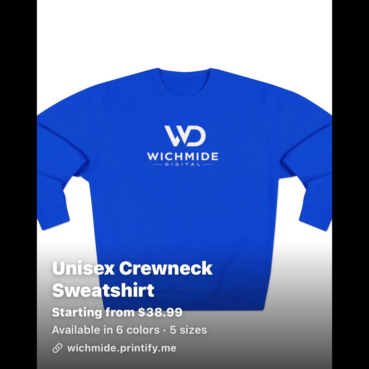 Wichmide Digital Premium Crewneck