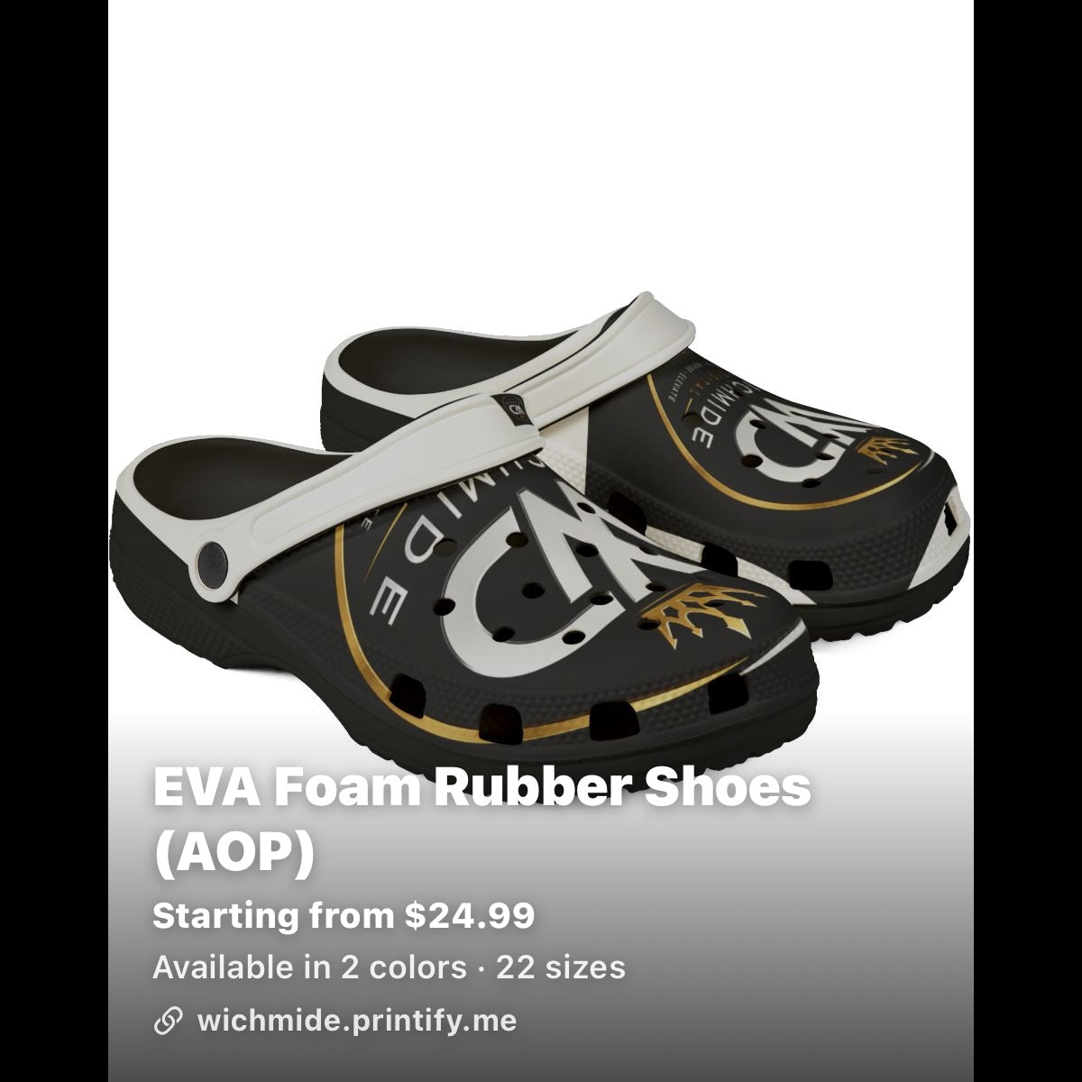 Wichmide Digital EVA Foam Clogs”