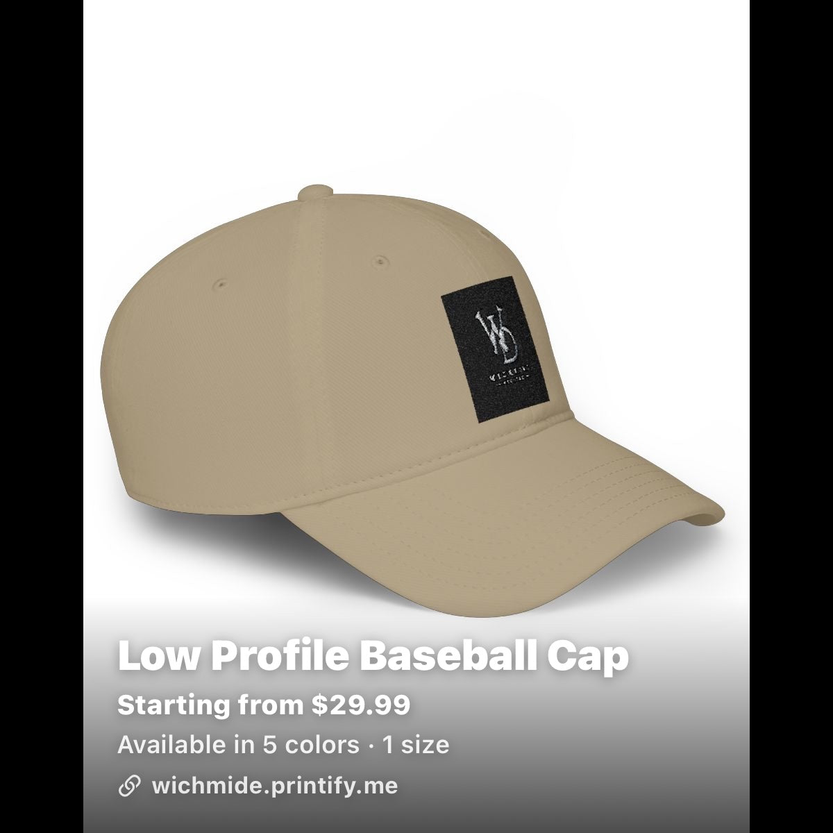 Wichmide Digital Képi – Premium Streetwear Cap, Stylish & Comfortable Everyday Hat