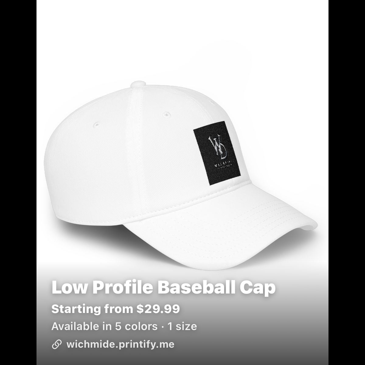 Wichmide Digital Képi – Premium Streetwear Cap, Stylish & Comfortable Everyday Hat