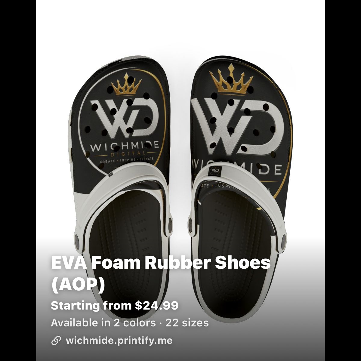 Wichmide Digital EVA Foam Clogs”