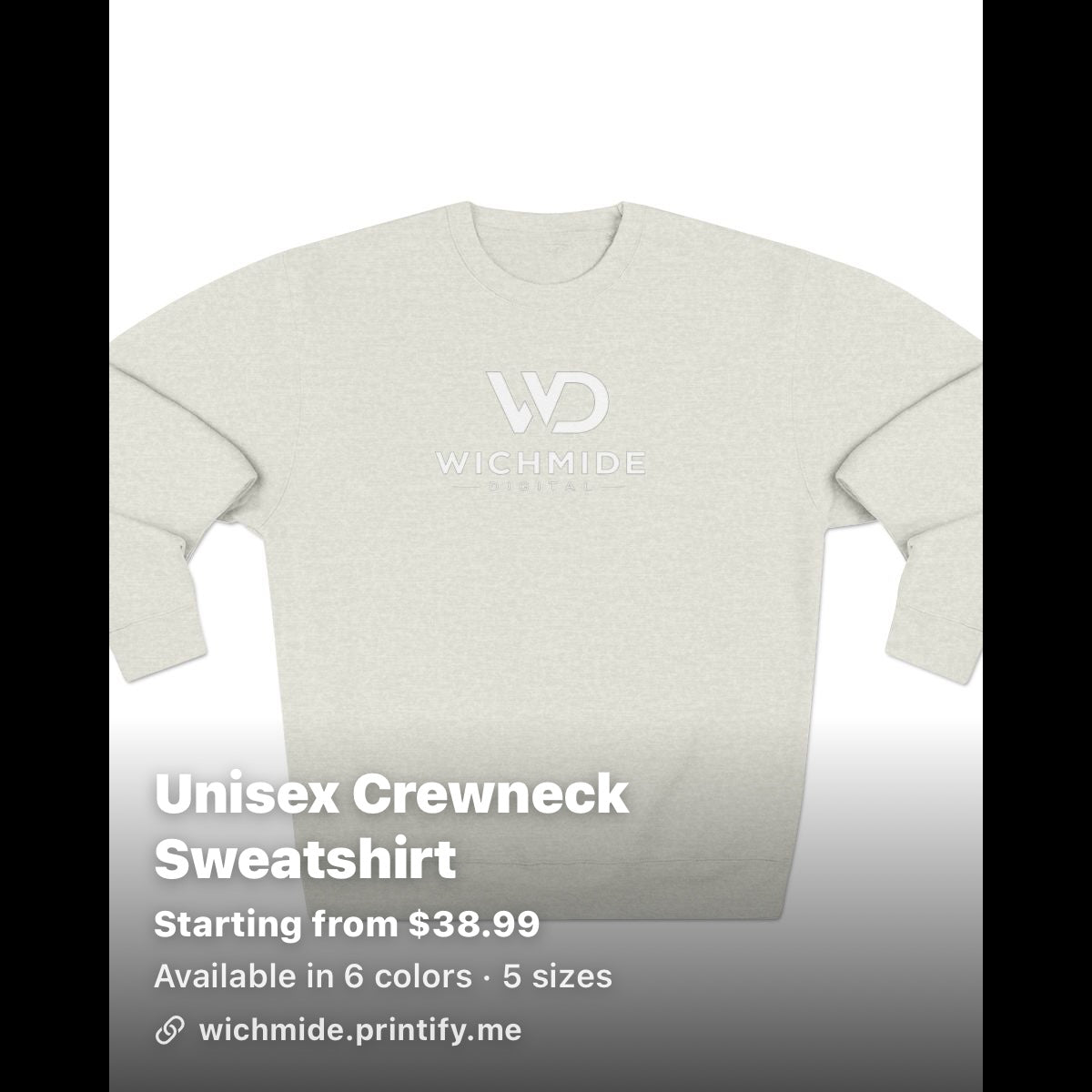 Wichmide Digital Premium Crewneck