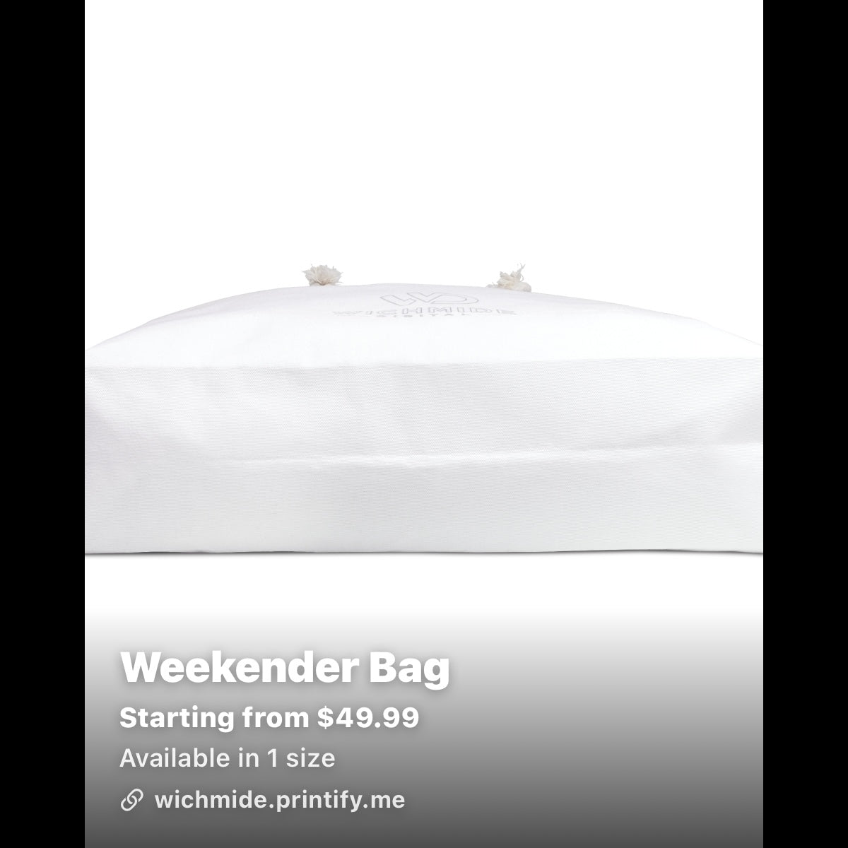 Wichmide Digital Luxury Weekender Bag