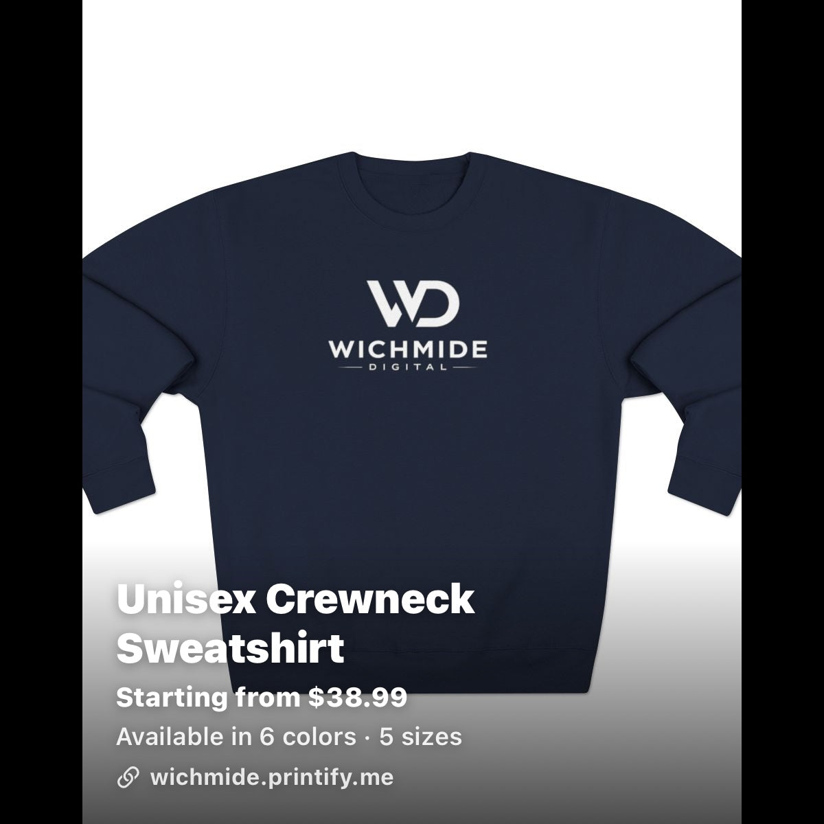 Wichmide Digital Premium Crewneck