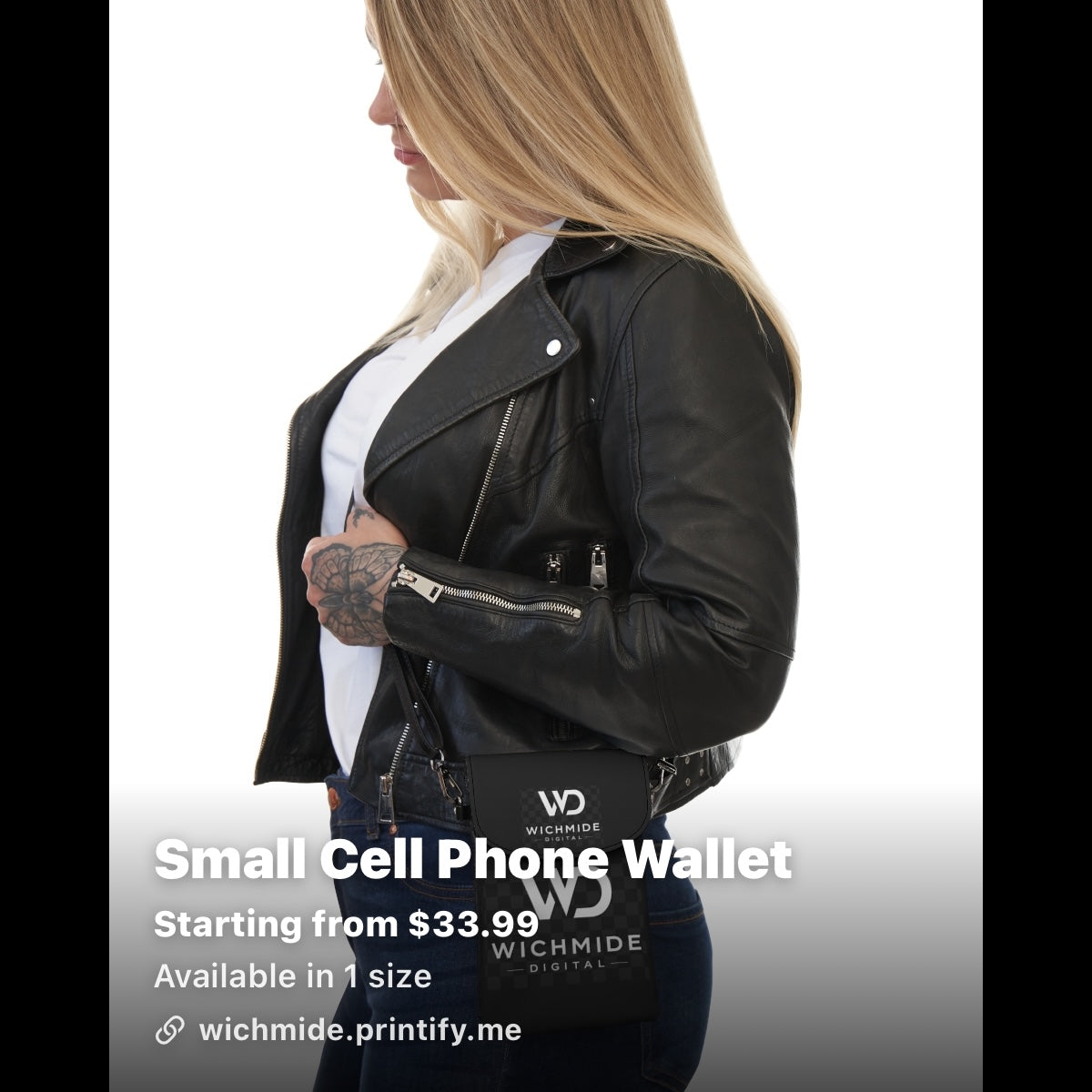 Wichmide small phone wallet
