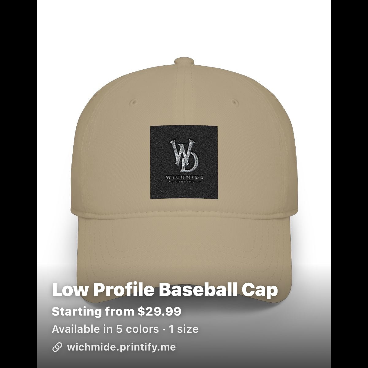 Wichmide Digital Képi – Premium Streetwear Cap, Stylish & Comfortable Everyday Hat