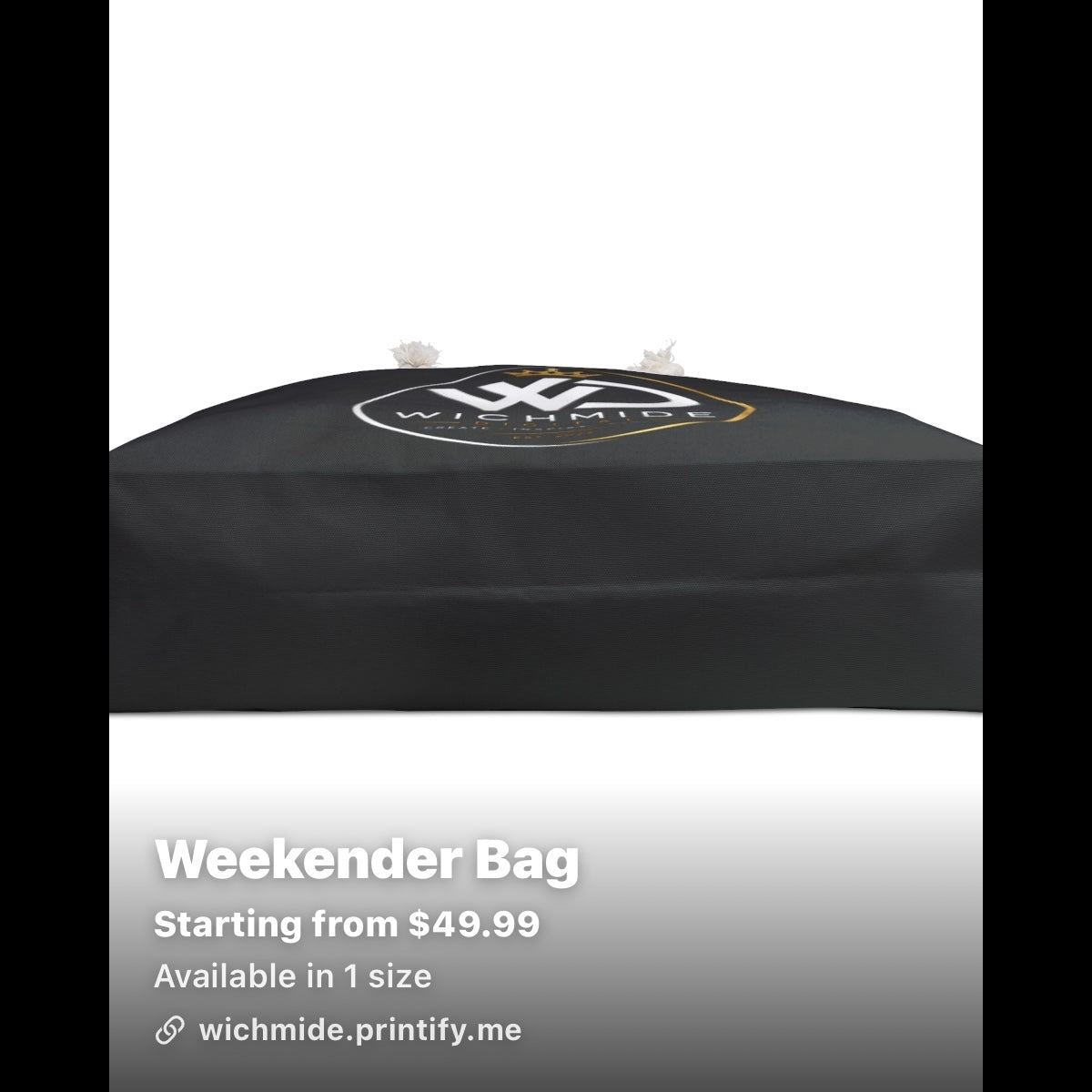 Wichmide Digital Luxury Weekender Bag