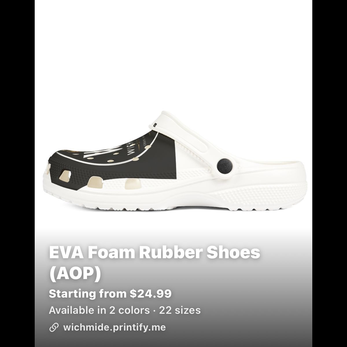 Wichmide Digital EVA Foam Clogs”