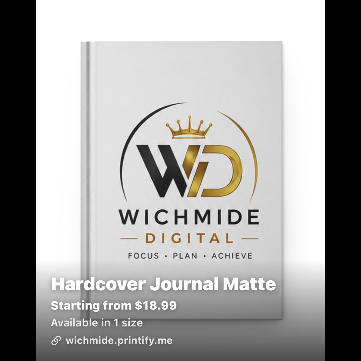 Hardcover journals Matte